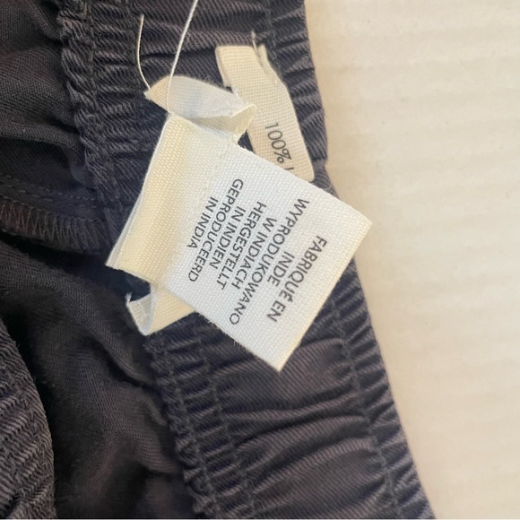 Nicole Miller Jogger Gray Pants Lyocell Tappered Pull Cargo - Picture 6 of 13